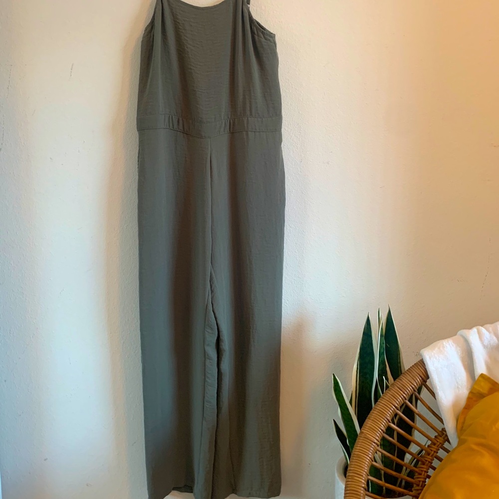 Olive Green Jumpsuit